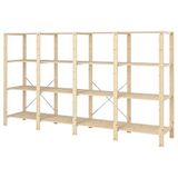 IKEA Hejne Çam 307x50x171 cm Raf Ünitesi
