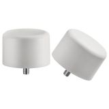 IKEA HELTUSS perde çubuğu topuzu beyaz - 30620046