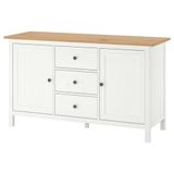 IKEA Hemnes Açık Kahverengi Beyaz 157x88 cm Konsol