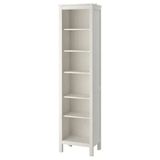 IKEA HEMNES Kitaplık Beyaz Vernik 49x197 cm