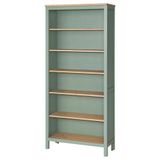 IKEA HEMNES kitaplık gri-yeşil-açık kahverengi - 40596159
