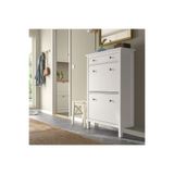 IKEA Hemnes Modern Ayakkabı Dolabı 89x30x127 Cm Akdenizshop