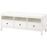 IKEA Hemnes Tv Sehpası Beyaz Vernik 148 x 47 x 57 Cm