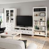 IKEA HEMNES tv ünitesi beyaz vernik - 39299565