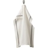 IKEA Hıldegun Beyaz-Mavi 45X60 cm Kurulama Bezi - Beyaz - Lacivert - 1 Adet