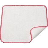 IKEA Hıldegun Bulaşık Bezi Beyaz-Kırmızı 25X25 cm - Standart