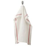 IKEA HILDEGUN kurulama bezi beyaz-kırmızı - 00484007