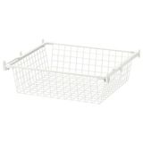 IKEA HJALPA raylı tel sepet beyaz - 29213464