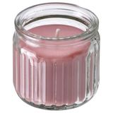 IKEA HÖKGÖK bardakta kokulu mum açık pembe - 40608732