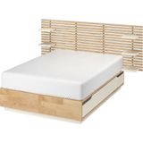 IKEA Huş Fonksiyonel Çift Kişilik Karyola 160X200 cm - Ahşap - 160 x 200 cm