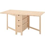 IKEA Huş Sağlam Yemek Masası - Katlanır Mutfak Masası - Ahşap