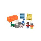 IKEA HUSET Oyuncak Mobilya Seti, 10 Parça, Çok Renkli, Unisex