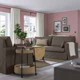 IKEA HYLTARP 3'lü kanepe gransel gri-kahverengi - 99489628