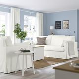 IKEA HYLTARP 3'lü kanepe hallarp beyaz - 49489640