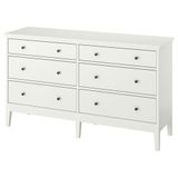 IKEA IDANAS 6 çekmeceli şifonyer beyaz - 10458710
