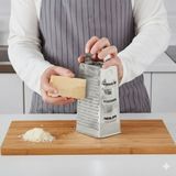 IKEA Idealısk 12X10 cm Paslanmaz Çelik Rende Mutfak Gereçleri İçin Pratik ve Dayanıklı