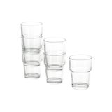 IKEA Ika 6 'lı Reko Bardak Seti, Saydam Cam