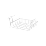 IKEA İkea Asılabilir Dolap Düzenleyici 36X26X14 Cm İkea Dolap Askısı Metal Sepet Beyaz