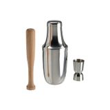 IKEA İkea Bar Kokteyl Seti Paslanmaz Çelik Çalkalayıcı Hacim 600 Ml İkea Shaker Set Tokmak Ve Ölçek