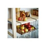 IKEA İkea Mutfak Asılabilir Dolap Düzenleyici 31X30X18 Cm Dolap Askısı Tel Sepet Çelik