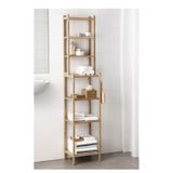 IKEA İkea Ragrund Banyo Rafı Dayanıklı Bambu, 33X28X163 Cm Dolap