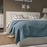 IKEA INDIRA yatak örtüsü koyu gri-mavi - 20582634