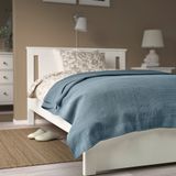 IKEA INDIRA yatak örtüsü koyu gri-mavi - 40582633