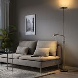 IKEA ISJAKT yer ve okuma lambası nikelaj kaplama - 40459708
