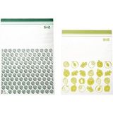 IKEA Istad 6 lt (15 adet) 4,5 lt (15 adet) Kilitlenebilir Yeşil Buzdolabı Poşeti - Renkli