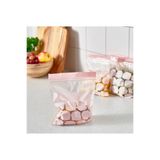 IKEA Istad Kilitlenebilir Buzdolabı Poşeti, Açık Pembe, 1 Lt, 25 Adet