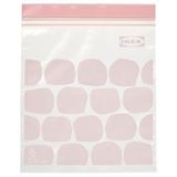 IKEA ISTAD kilitlenebilir buzdolabı poşeti açık pembe - 70617626