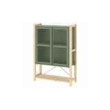 Ikea Ivar, Kapaklı Dolap, Çam-Yeşil, 89X30X124 Cm