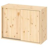 IKEA IVAR sürgü kapaklı dolap çam - 00494394