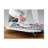 IKEA Jall Mini Beyaz Taşınabilir Seyahat Ütü Masası 73x32 cm Çelik Malzeme ile Pratik Kullanım