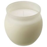 IKEA JAMLIK bardakta kokulu mum açık bej - 80502154