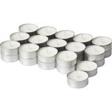 IKEA Jamlık Kokulu Tealight Mum Açık Bej Vanilya 10502162 - Beyaz