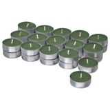 IKEA JAMTSKOGEN kokulu tealight mum koyu yeşil - 70552823