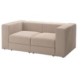IKEA JATTEBO 2'li kanepe samsala gri-bej - 59471404