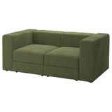 IKEA JATTEBO 2'li kanepe samsala koyu sarı-yeşil - 29471405