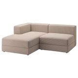IKEA JATTEBO köşe kanepe samsala gri-bej - 99471341