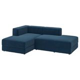 IKEA JATTEBO köşe kanepe samsala koyu mavi - 99607735