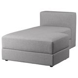 IKEA JATTEBO uzanma koltuğu tonerud gri - 49485307