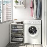 IKEA Jonaxel 79305098 Beyaz Çekmeceli Raf Ünitesi
