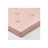 IKEA Justına Pembe Sandalye Minderi Cırt Cırt Bantlı 35/42x40x4 Cm Minder