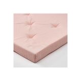 IKEA Justına Pembe Sandalye Minderi, Cırt Cırt Bantlı, 35x41 cm