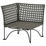 IKEA JUTHOLMEN bahçe köşe koltuğu kahverengi-koyu gri - 80469116