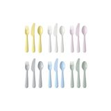 IKEA Kalas Bebek&çocuk Çatal Kaşık Bıçak Takımı 18 Parça