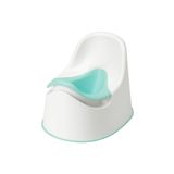 IKEA KALİTELİ Çocuk Lazımlığı Yükseklik 28 Cm İkea Çıkartılabilir Pratik Kaymaz Lazımlık Beyaz-Turkuaz