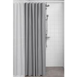 IKEA KALİTELİ Duş Perdesi 180x200 Cm İkea Su Geçirmez Banyo Perdesi Gri Renk Perde