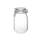 IKEA Kaliteli Kavanoz 1,8 lt Kilitli Kapak Contalı Vakumlu Yükseklik: 21.5 cm Çap: 12.5 cm
